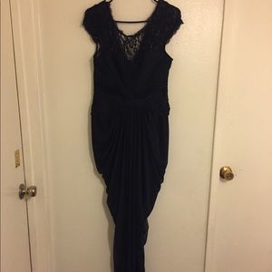 Navy blue dress